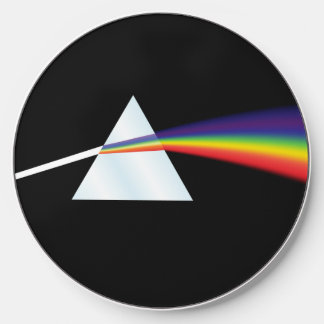 Prism and refracted light wireless charger