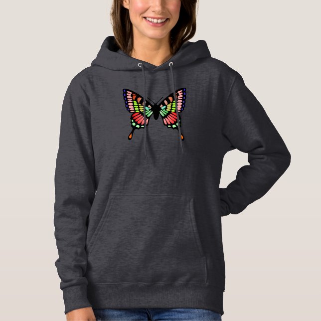 Prism Butterfly Hoodie (Front)
