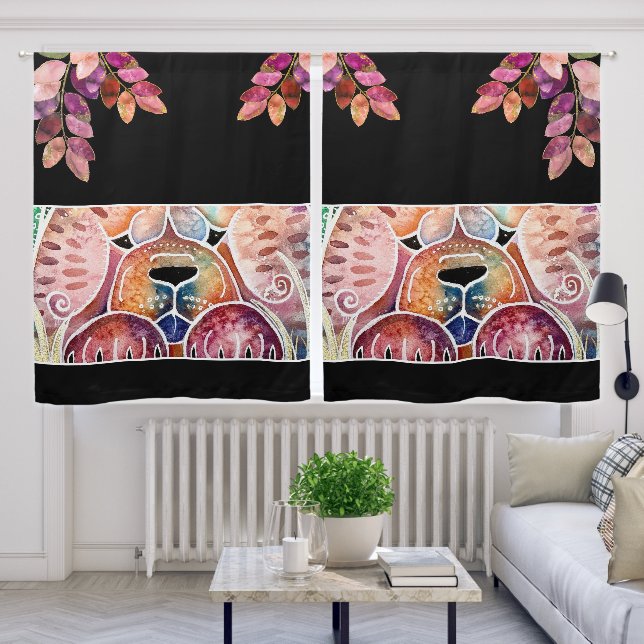 PRISM Chow curtains blackout or sheer (Living Room)