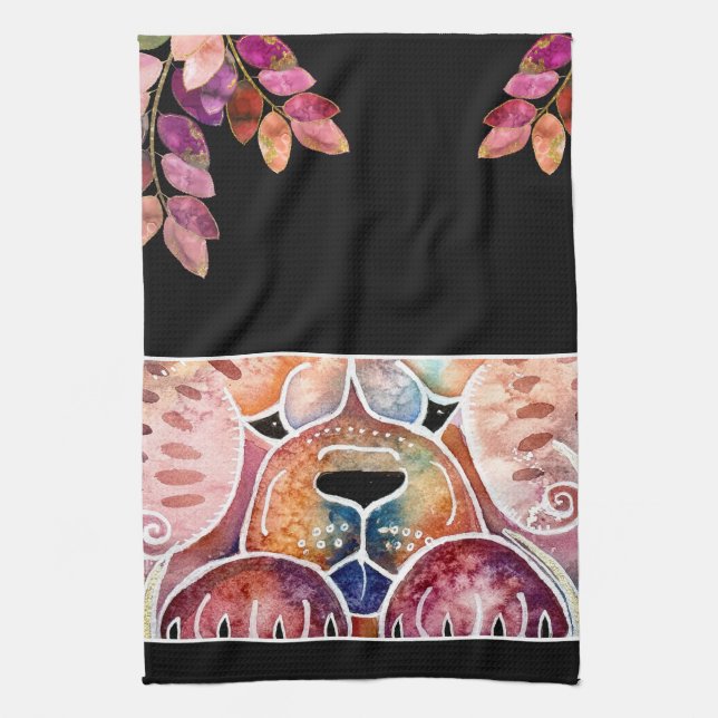 PRISM Chow dog Kitchen Towel (Vertical)