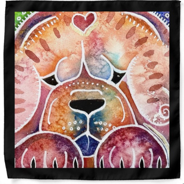 PRISM Chow furoshiki cloth Bandana (Creator Uploaded)