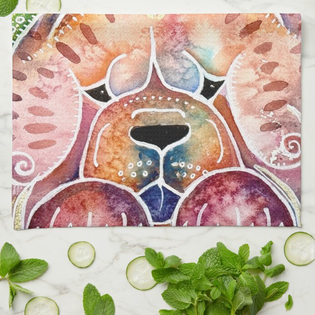 PRISM Chow rough smooth Kitchen Towel (Folded)