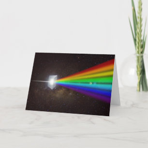 Prism Color Spectrum Card