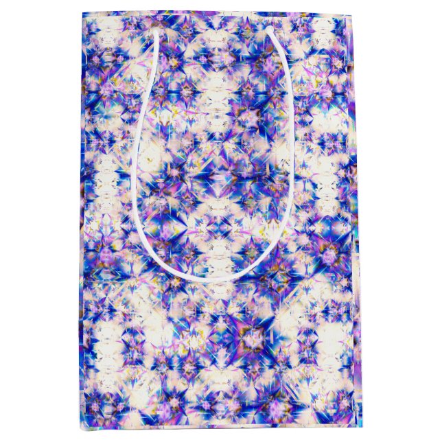 Prism Crystal Christmas  Medium Gift Bag (Front)