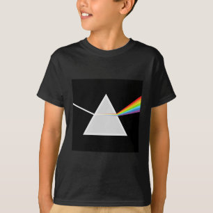 Prism Dispersing Light into ROYGBIV T-Shirt