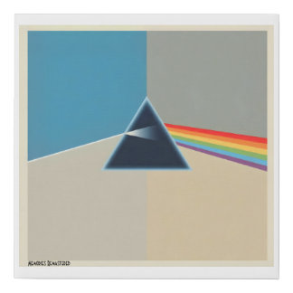 Prism Echo – Memories Remastered Faux Canvas Print