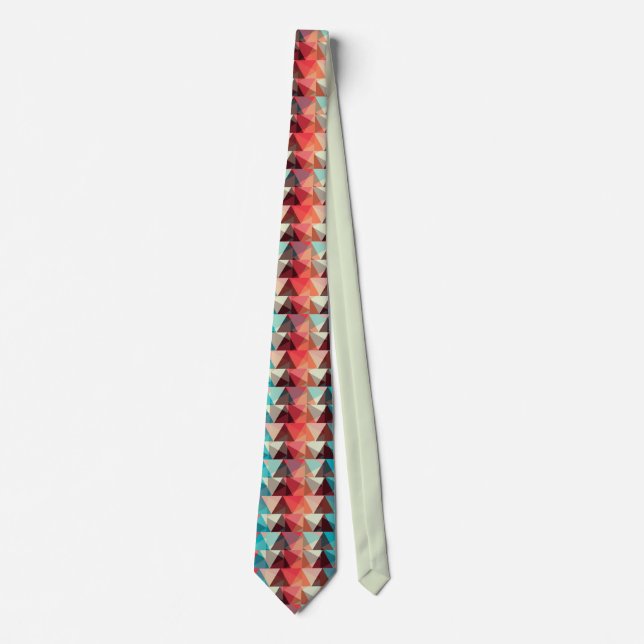 Prism fold neck tie (Front)