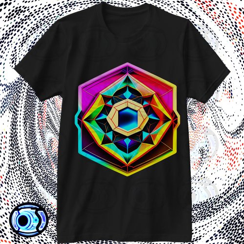 Prism Form_In Dynamic Geometric Marvel T_Shirt