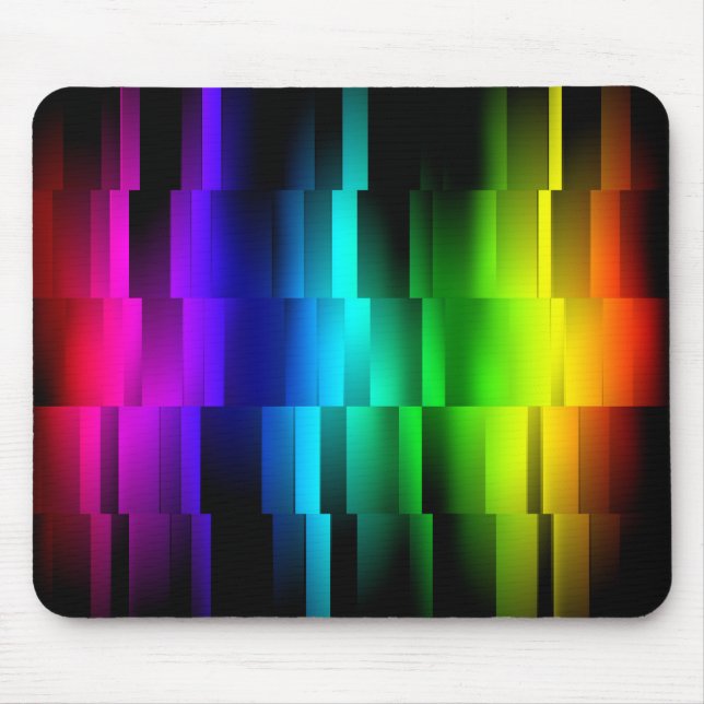 Prism Fractions Mouse Pad (Front)
