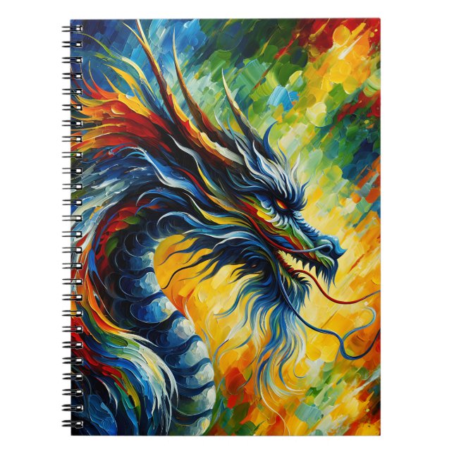 Prism Fury Dragon Notebook (Front)