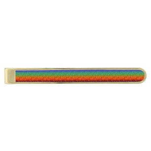 Prism Horizon Gold Finish Tie Bar