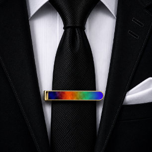 Prism Horizon Gold Finish Tie Bar