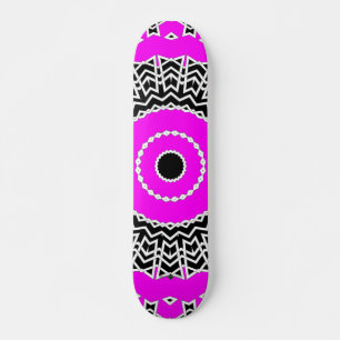 Prism Mandala ( Pink ) Skateboard