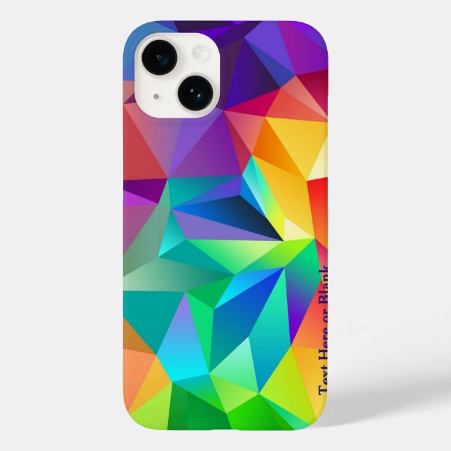 Prism of Rainbow Personalize Text  Case-Mate iPhone Case (Back)