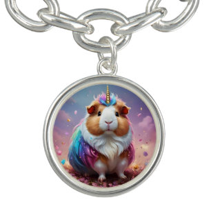 Prism Pigtail: The Radiant Unicorn Guinea Pig, Bracelet