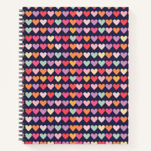"Prism Pulse: Heart Gridlock" Notebook
