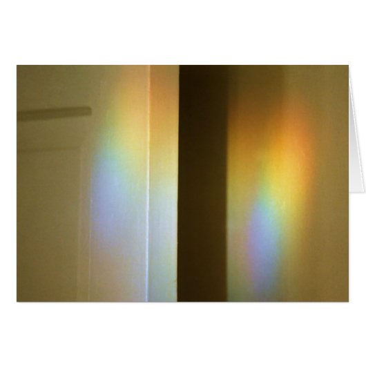 Prism Rainbows on Door & Wall Cards (Front Horizontal)