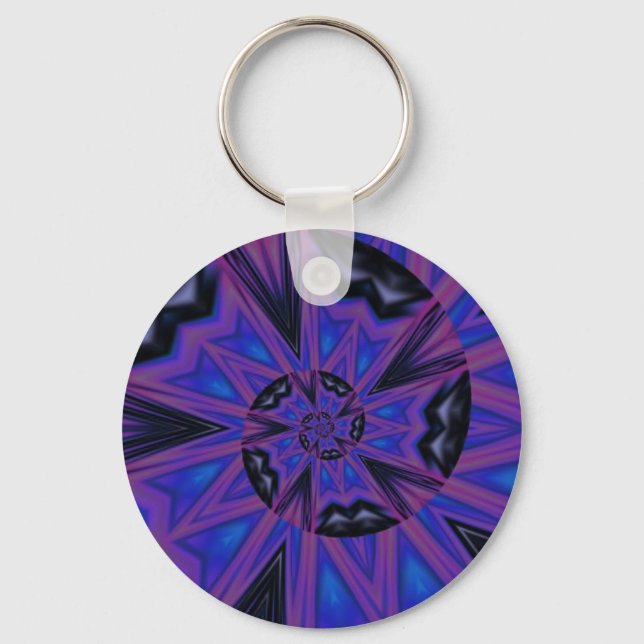 Prism Spiral Keychain (Front)
