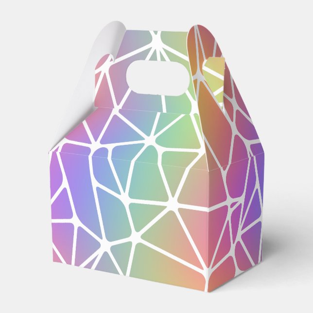 prism synapse net - rainbow web : favor boxes (Front Side)