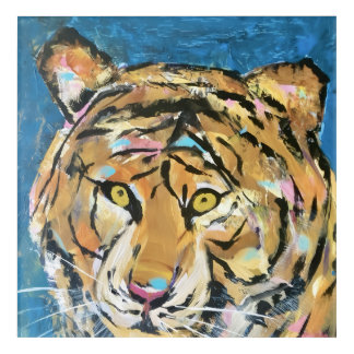 Prism Tiger wall art