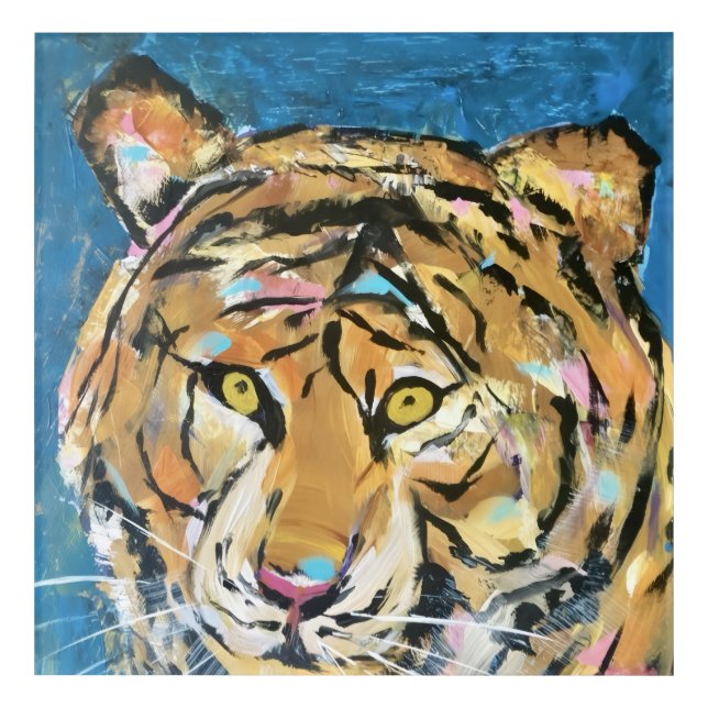 Prism Tiger wall art (Front)