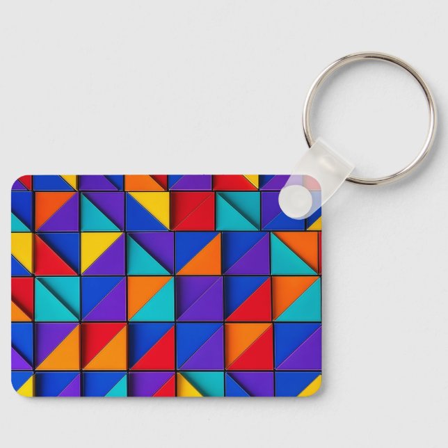 Prism Tile Keychain (Front)