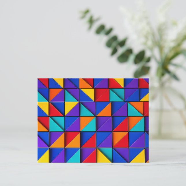 Prism Tile Postcard (Standing Front)