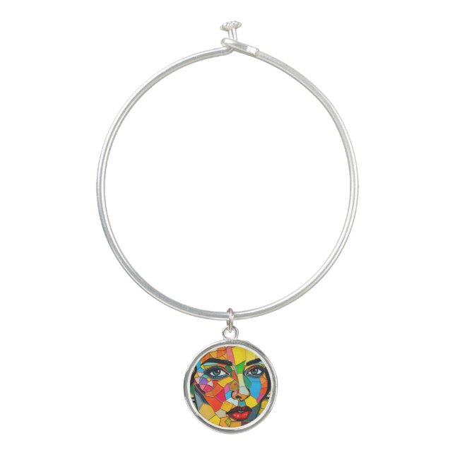 “Prismara” - Fragments of Her Flame Bangle Bracelet (Front)