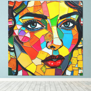 “Prismara” - Fragments of Her Flame Canvas Print