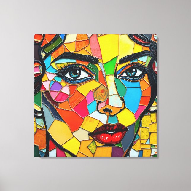 “Prismara” - Fragments of Her Flame Canvas Print (Front)