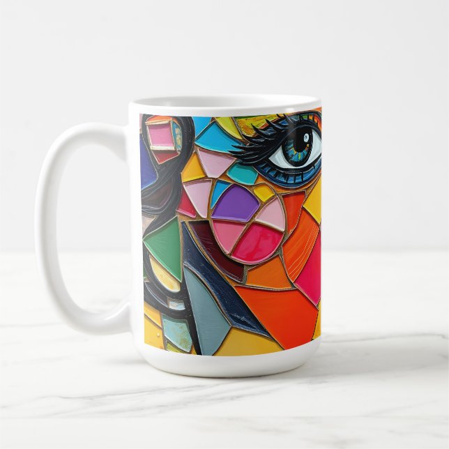 “Prismara” - Fragments of Her Flame Coffee Mug (Left)