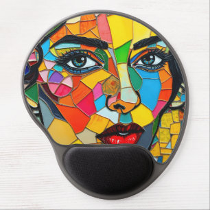 “Prismara” - Fragments of Her Flame Gel Mouse Pad