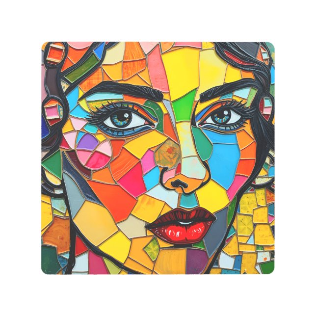 “Prismara” - Fragments of Her Flame Metal Print (Front)