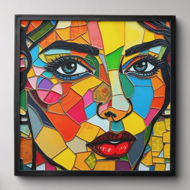 “Prismara” - Fragments of Her Flame Peel And Stick Photo Tile (Front Set)