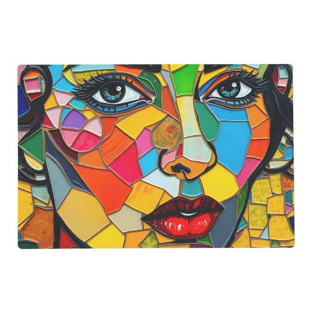 “Prismara” - Fragments of Her Flame Placemat (Front)