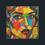 “Prismara” - Fragments of Her Flame Wood Wall Art<br><div class="desc">“Prismara” - Fragments of Her Flame. A bold explosion of colour and expression, this mosaic-style portrait captures the multifaceted nature of femininity—vibrant, fierce, and ever-evolving. Each tile glows with personality, forming a face that seems both ancient and futuristic. Perfect for those who find beauty in complexity and the harmony of...</div>