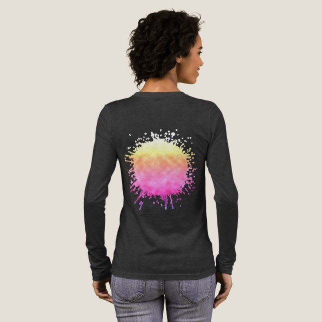 Prismatic Dawn Tri-Blend Shirt (Full Back)