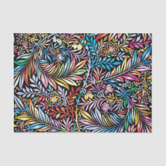 Prismatic Fern 1 Tissue Paper