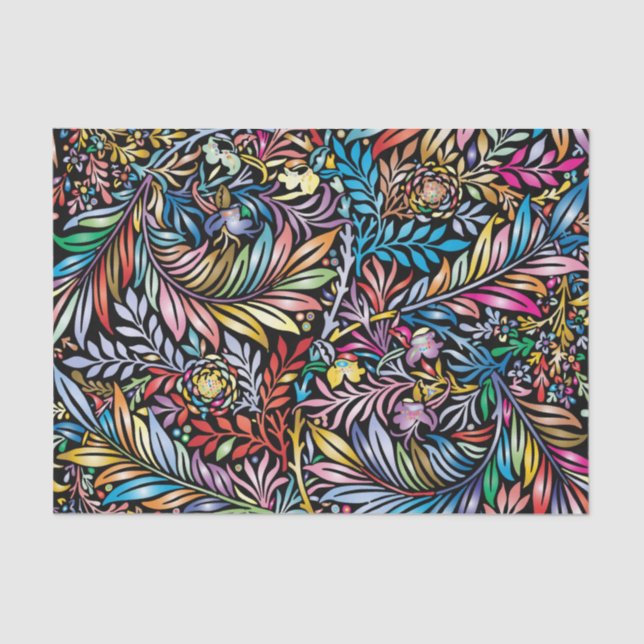 Prismatic Fern 1 Tissue Paper (Front)
