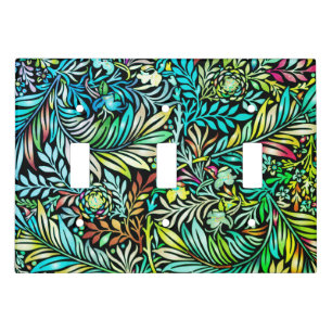 Prismatic Fern Green Light Switch Cover