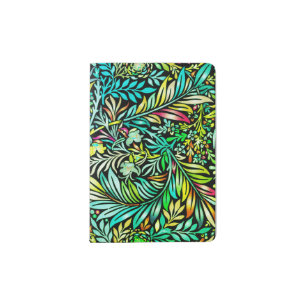 Prismatic Fern Green Passport Holder