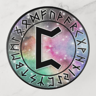 Prismatic Galaxy Rune Circle [14. Perthro] Trinket Tray