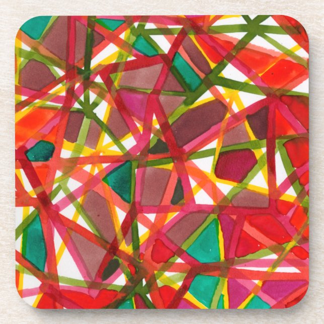 Prismatic II Beverage Coaster (Front)