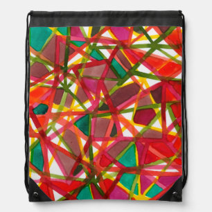 Prismatic II Drawstring Bag