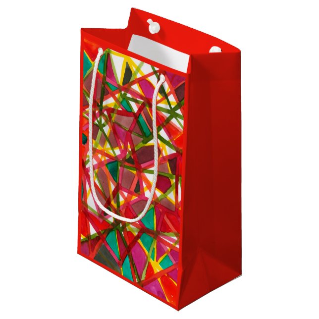Prismatic II Small Gift Bag (Front Angled)