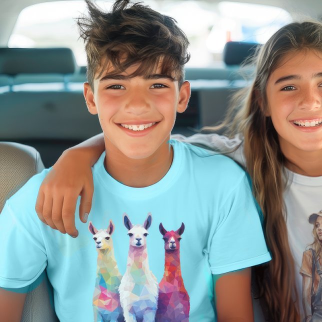 Prismatic Llamas T-Shirt (Creator Uploaded)