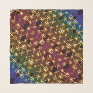 Prismatic Luciferin - Chiffon Scarf by Vibrata