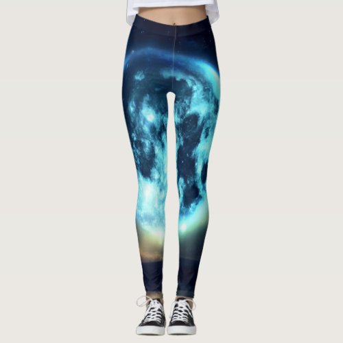 Prismatic Lunar Symphony Leggings