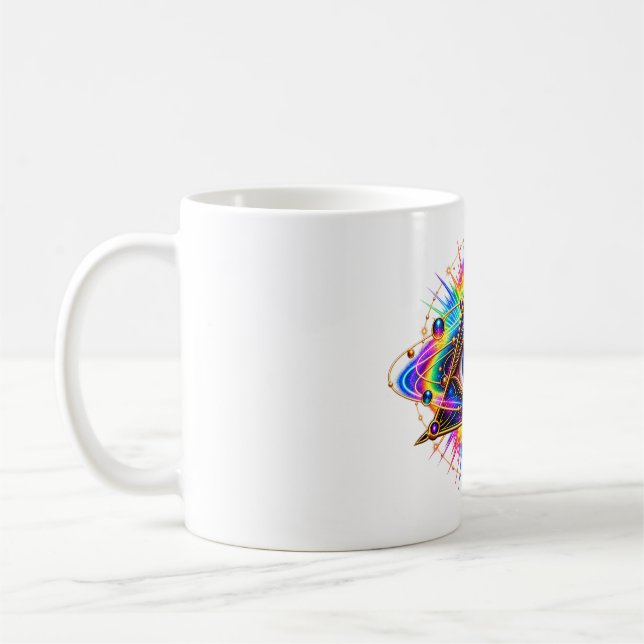 Prismatic Orbit Eye Coffee Mug (Left)