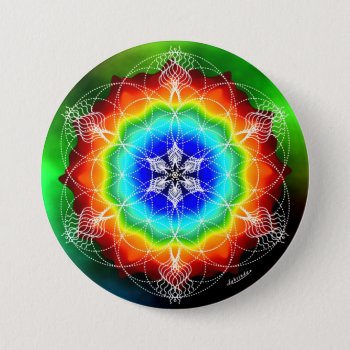 Prismatic Pool Of Soul Pinback Button by Lahrinda at Zazzle